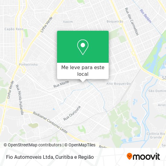 Fio Automoveis Ltda mapa