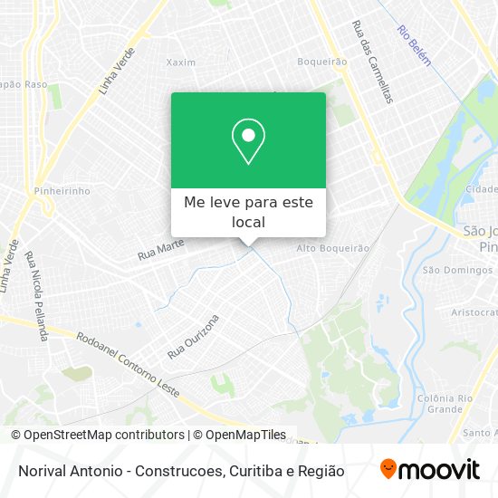 Norival Antonio - Construcoes mapa