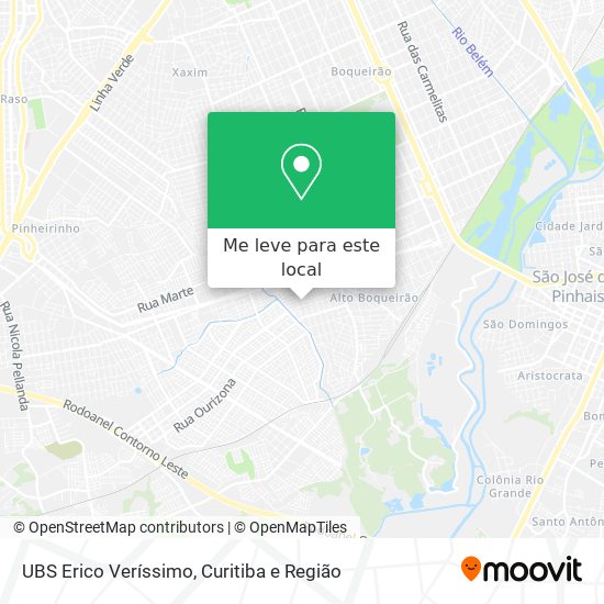 UBS Erico Veríssimo mapa