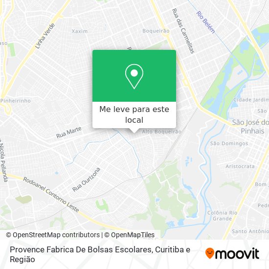 Provence Fabrica De Bolsas Escolares mapa