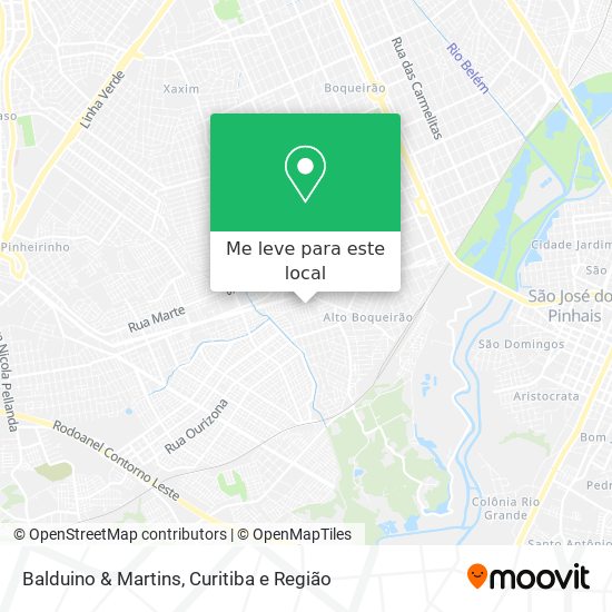 Balduino & Martins mapa