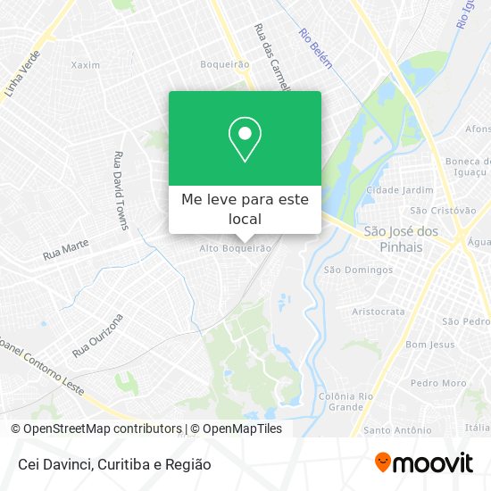 Cei Davinci mapa