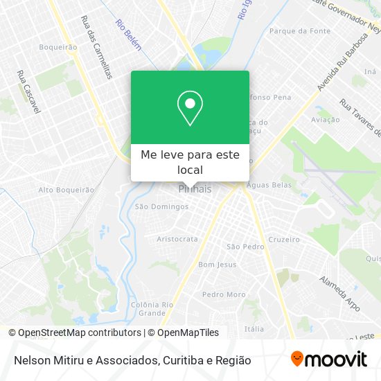 Nelson Mitiru e Associados mapa