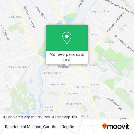 Residencial Milanno mapa