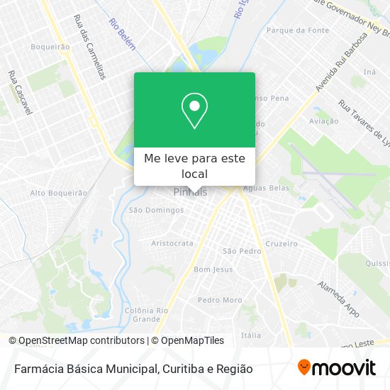 Farmácia Básica Municipal mapa