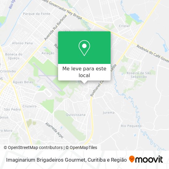 Imaginarium Brigadeiros Gourmet mapa