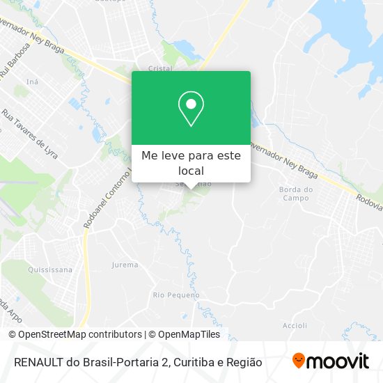 RENAULT do Brasil-Portaria 2 mapa