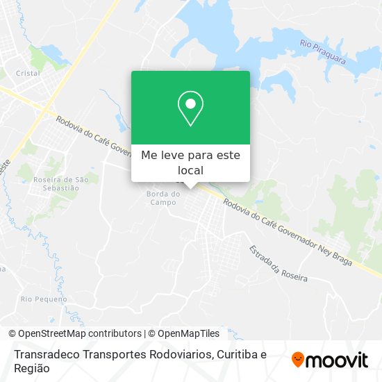 Transradeco Transportes Rodoviarios mapa