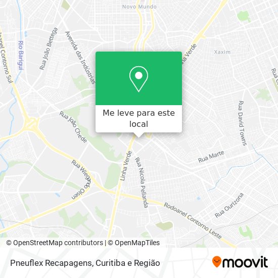 Pneuflex Recapagens mapa