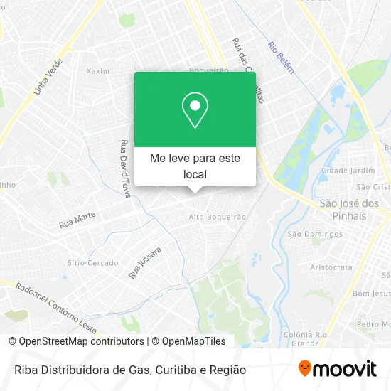 Riba Distribuidora de Gas mapa