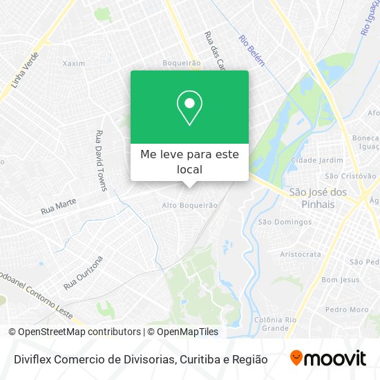 Diviflex Comercio de Divisorias mapa