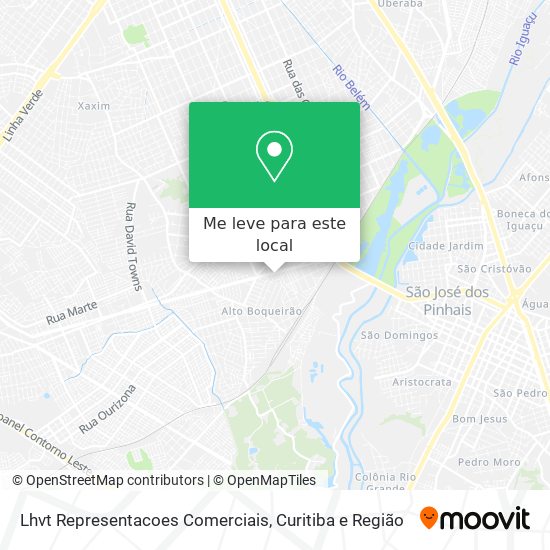 Lhvt Representacoes Comerciais mapa