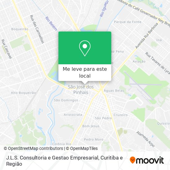 J.L.S. Consultoria e Gestao Empresarial mapa