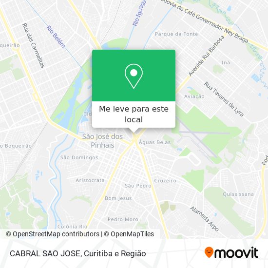 CABRAL SAO JOSE mapa