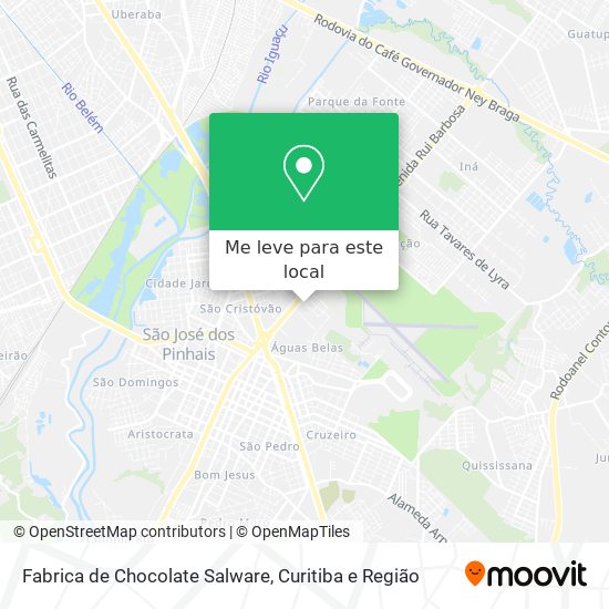 Fabrica de Chocolate Salware mapa