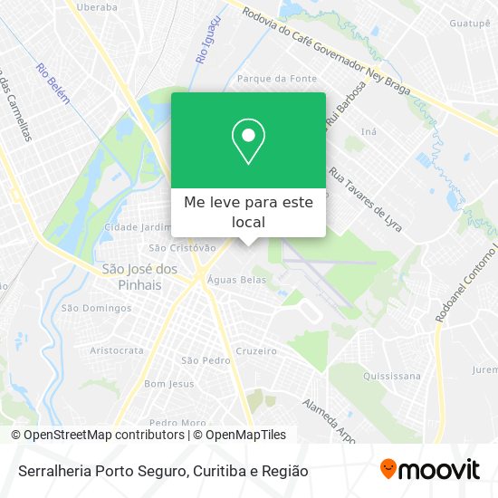 Serralheria Porto Seguro mapa