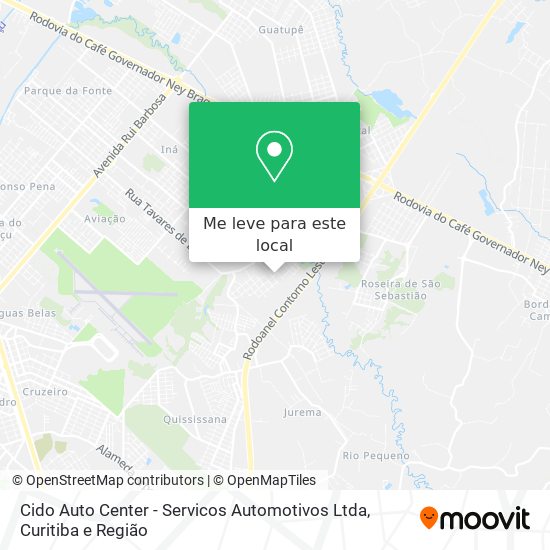 Cido Auto Center - Servicos Automotivos Ltda mapa