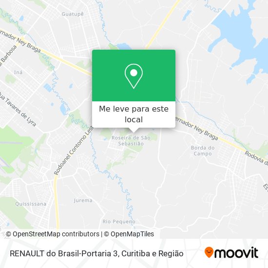 RENAULT do Brasil-Portaria 3 mapa