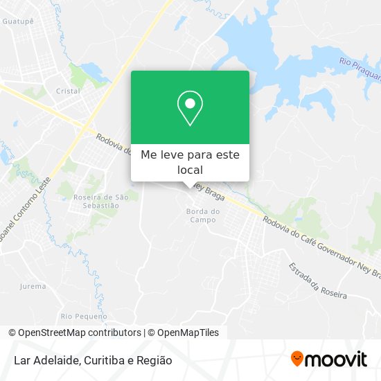 Lar Adelaide mapa