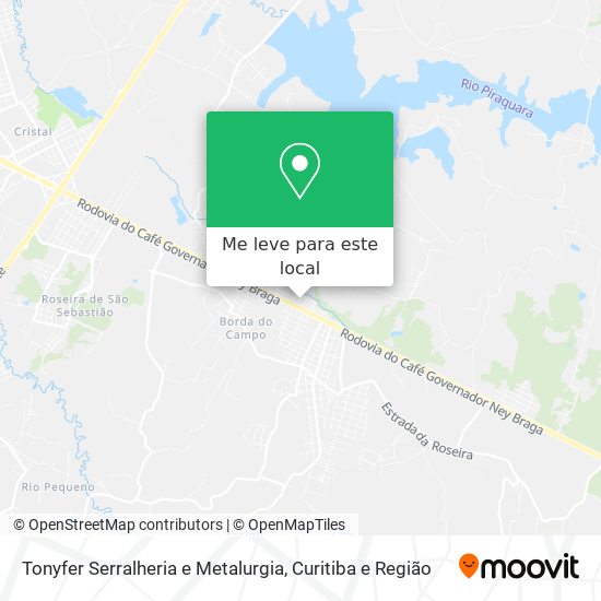 Tonyfer Serralheria e Metalurgia mapa