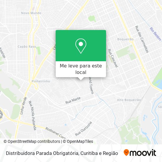 Distribuidora Parada Obrigatória mapa