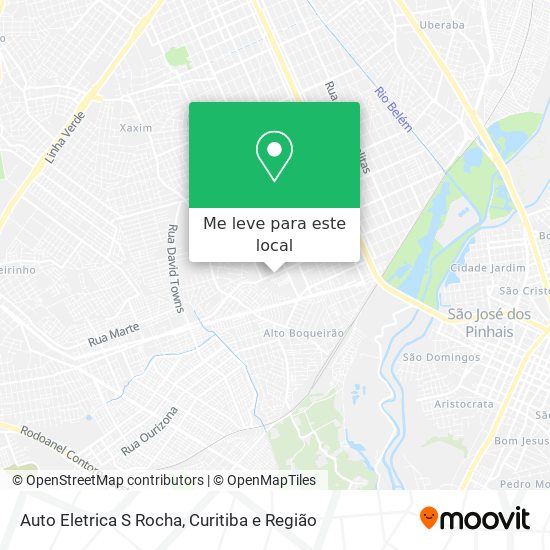 Auto Eletrica S Rocha mapa