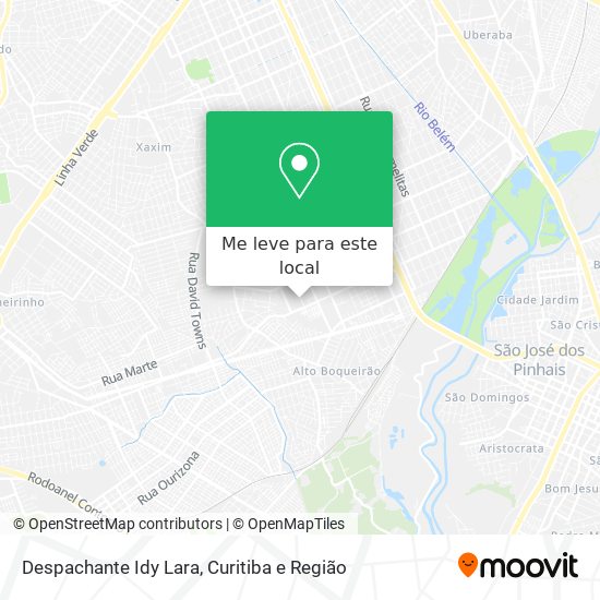 Despachante Idy Lara mapa