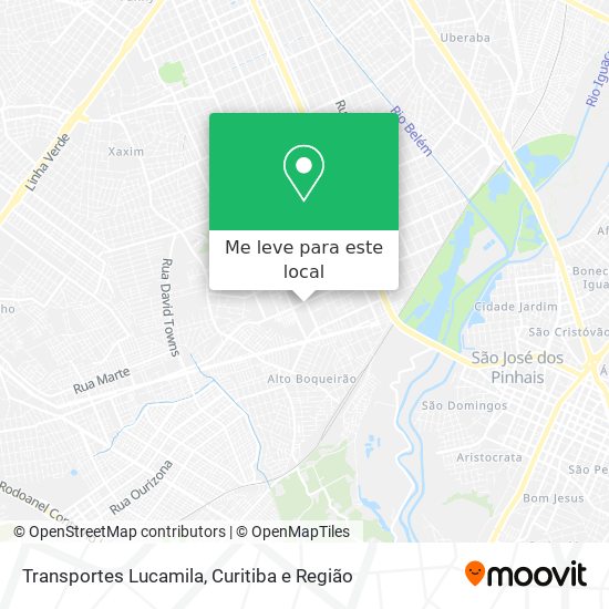Transportes Lucamila mapa