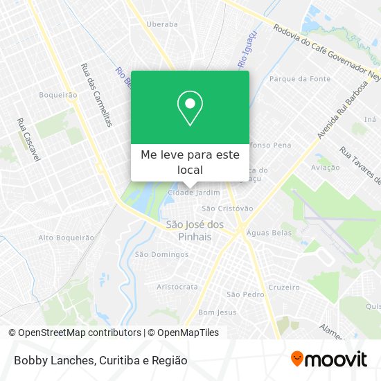 Bobby Lanches mapa