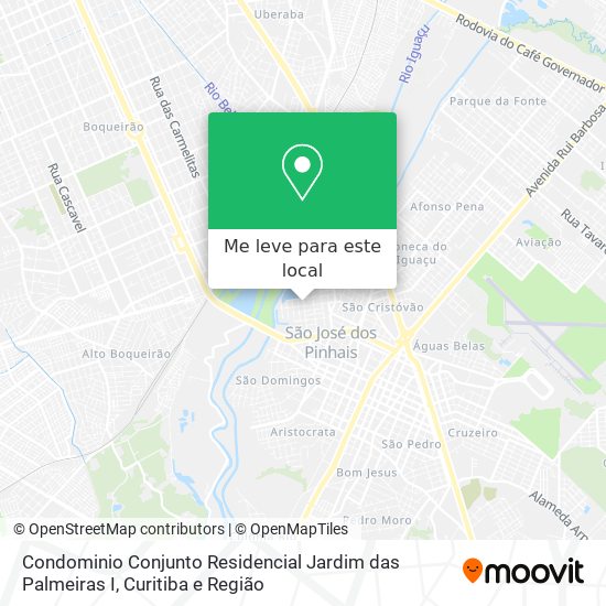 Condominio Conjunto Residencial Jardim das Palmeiras I mapa