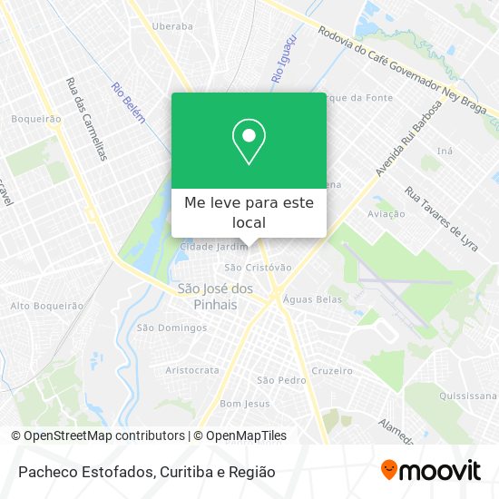 Pacheco Estofados mapa