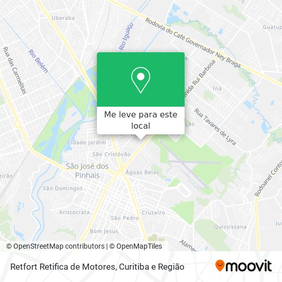 Retfort Retifica de Motores mapa