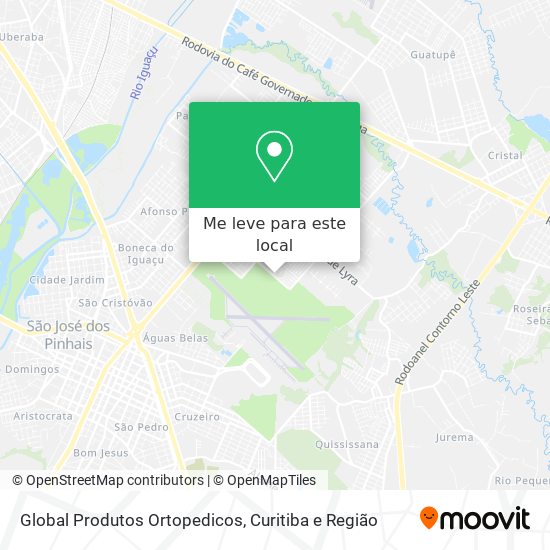 Global Produtos Ortopedicos mapa