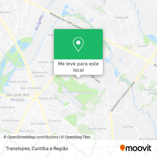 Translopes mapa