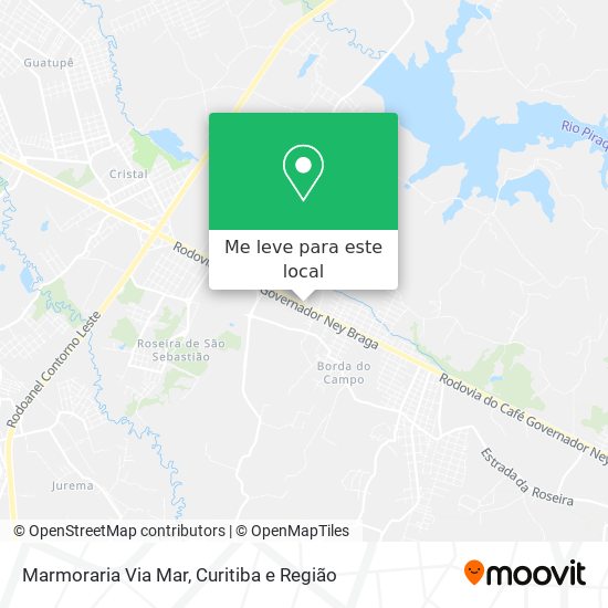 Marmoraria Via Mar mapa