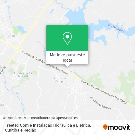Treetec Com e Instalacao Hidraulica e Eletrica mapa