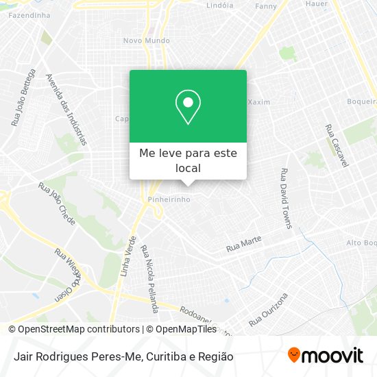 Jair Rodrigues Peres-Me mapa