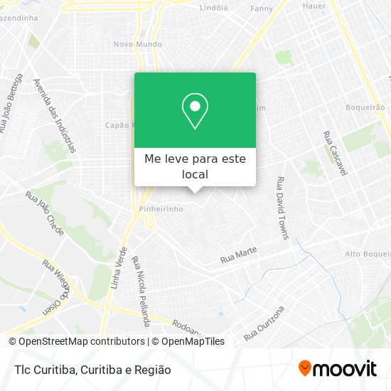 Tlc Curitiba mapa