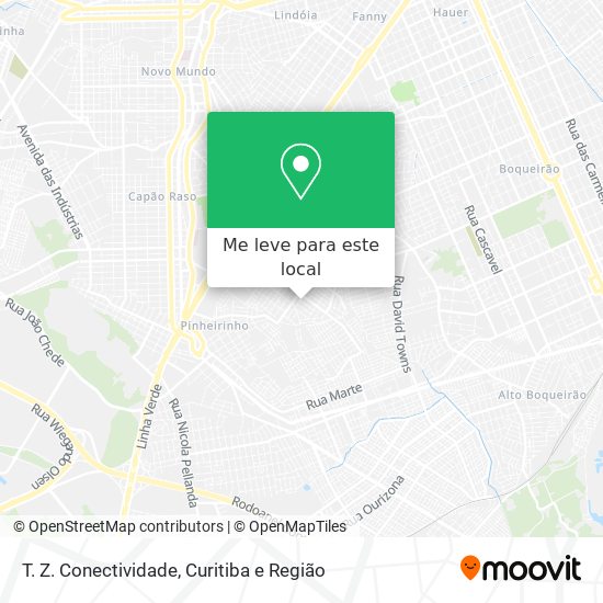T. Z. Conectividade mapa