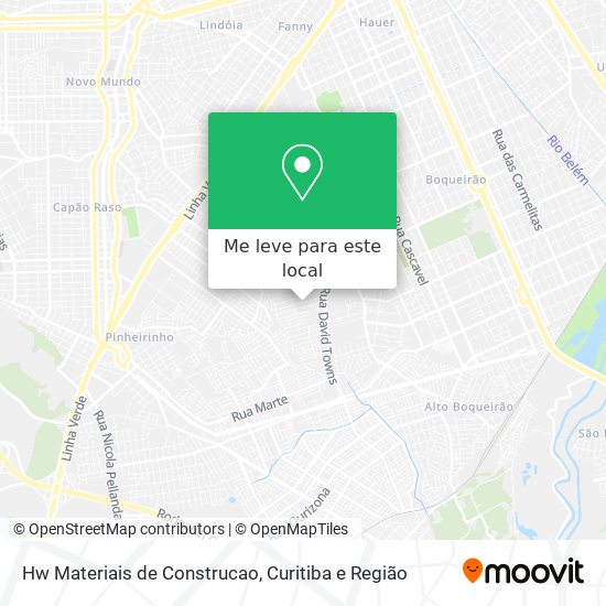 Hw Materiais de Construcao mapa