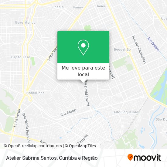 Atelier Sabrina Santos mapa