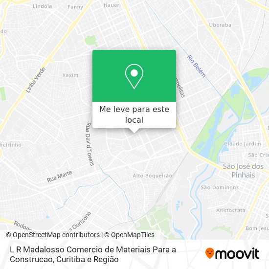 L R Madalosso Comercio de Materiais Para a Construcao mapa