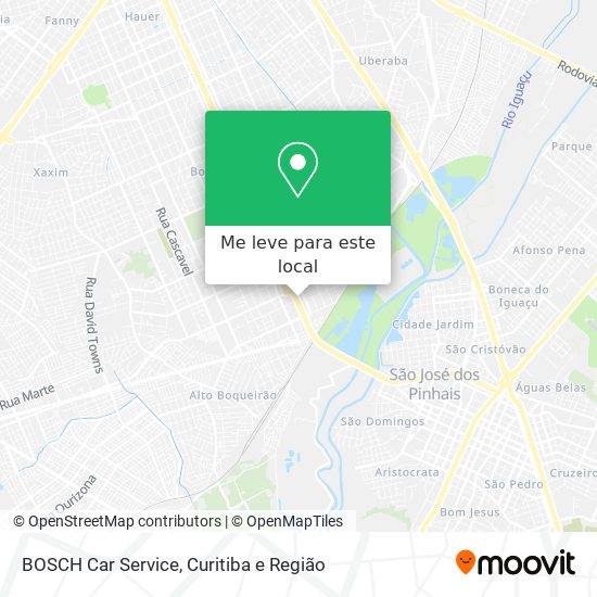 BOSCH Car Service mapa