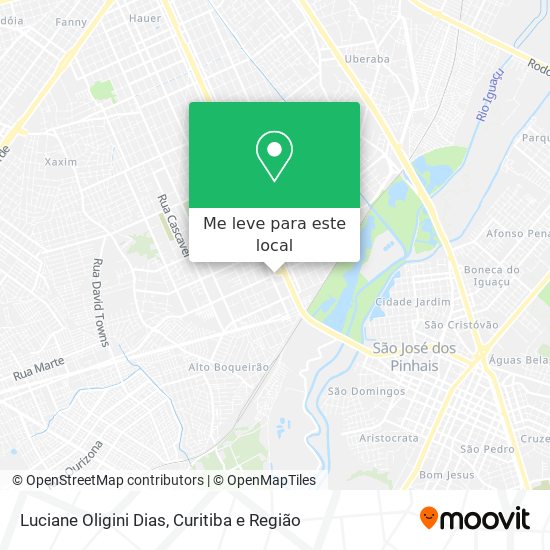 Luciane Oligini Dias mapa