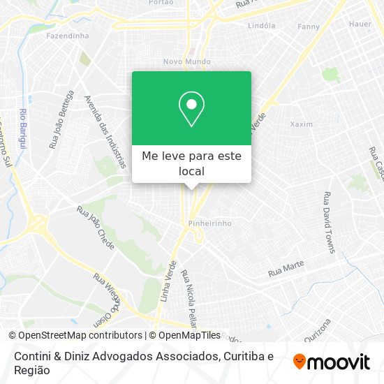Contini & Diniz Advogados Associados mapa
