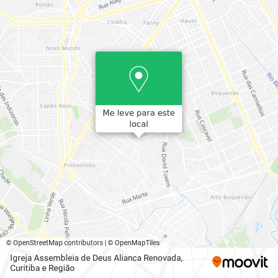 Igreja Assembleia de Deus Alianca Renovada mapa