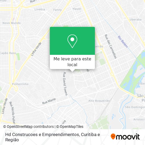 Hd Construcoes e Empreendimentos mapa