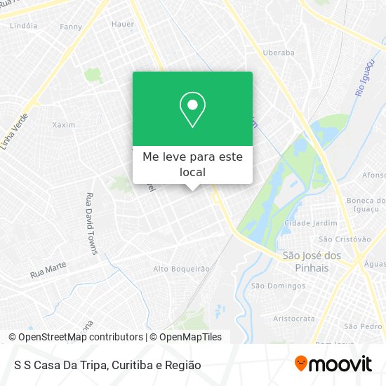 S S Casa Da Tripa mapa