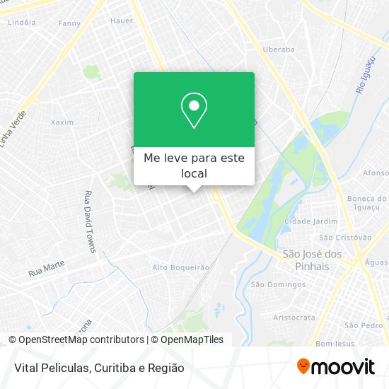 Vital Peliculas mapa
