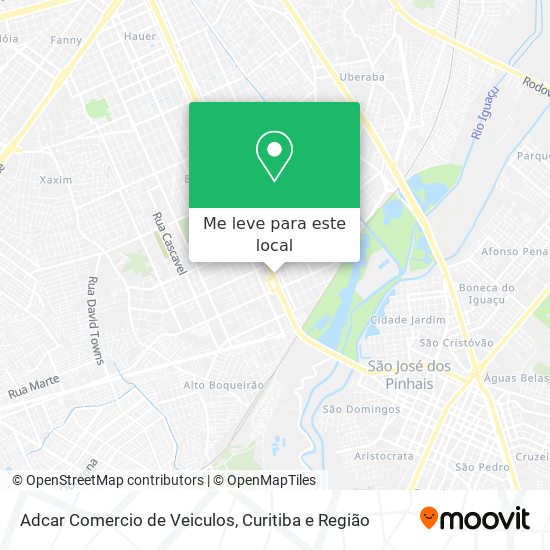 Adcar Comercio de Veiculos mapa